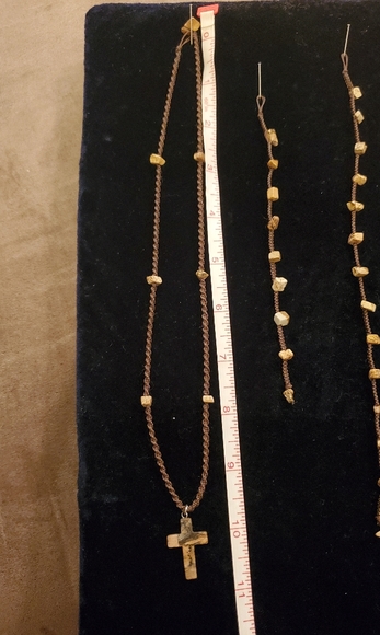 Handmade macrame jewelry set - Picture 5 of 7